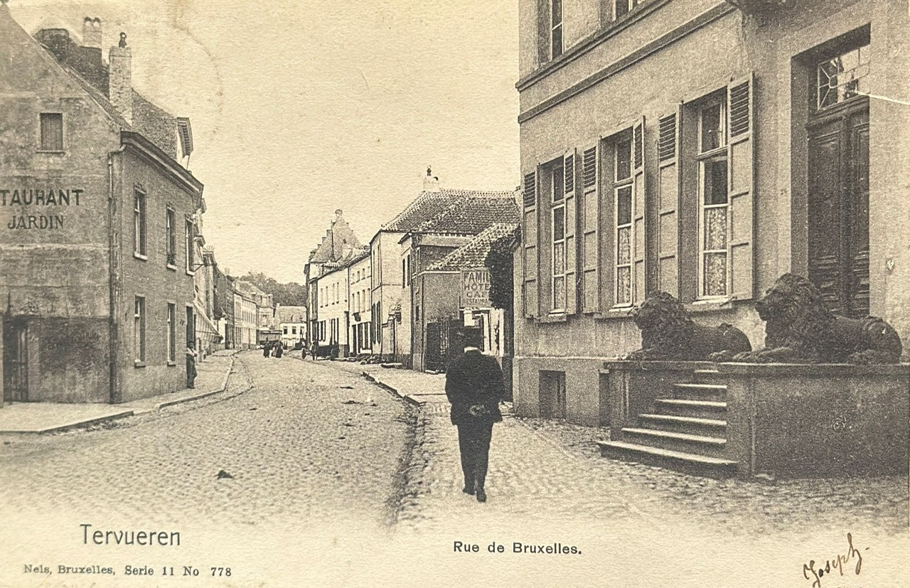 Historische afbeelding salon